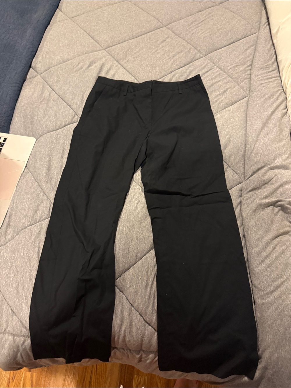 BCBGMaxAzria Black Satin-Lined or Pants size 4